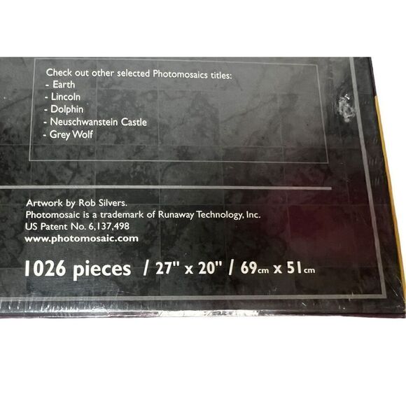 Elvis 1000 Piece Miniature Photographs Puzzle - Photomosaics NEW SEALED - Picture 5 of 6